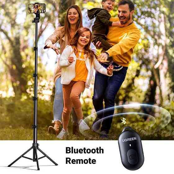 Селфі-трипод UGREEN LP680 Selfie Stick Tripod with Bluetooth Remote(15609) Київ
