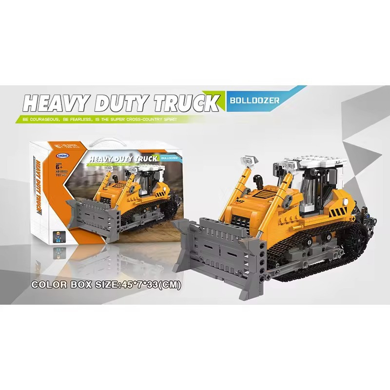 Конструктор дитячий ігровий бульдозер.Будівельна техніка на 703 деталей Кам'янець-Подільський - фото 5