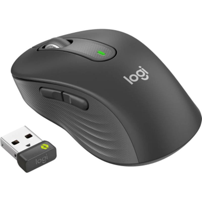 Миша бездротова Logitech Signature M650 L Wireless for Business Graphite (910-006348) Темно-сірий Харків - фото 5