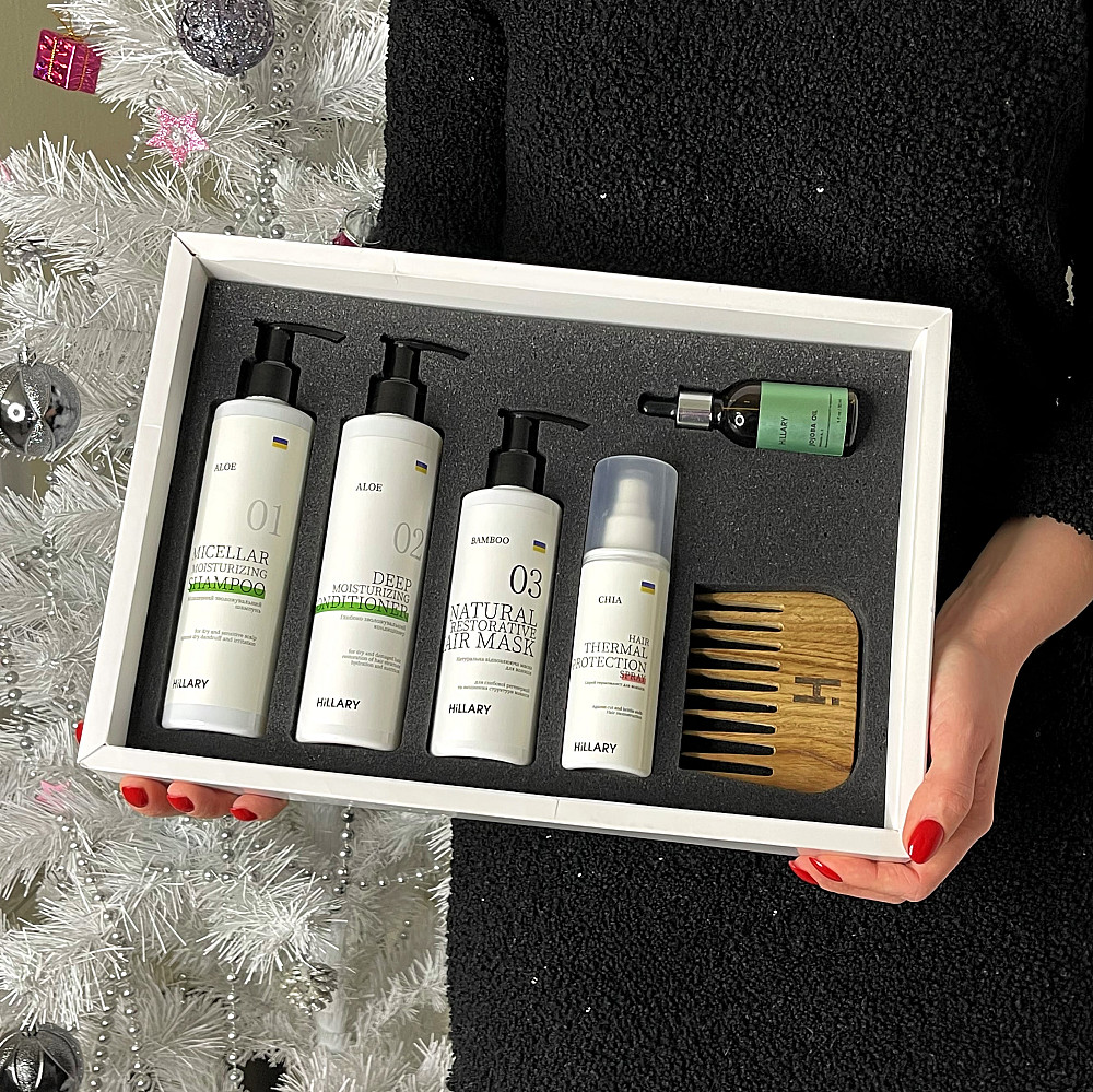 Набір комплексного догляду за сухим типом волосся Perfect Hair Aloe Hillary Київ - фото 7