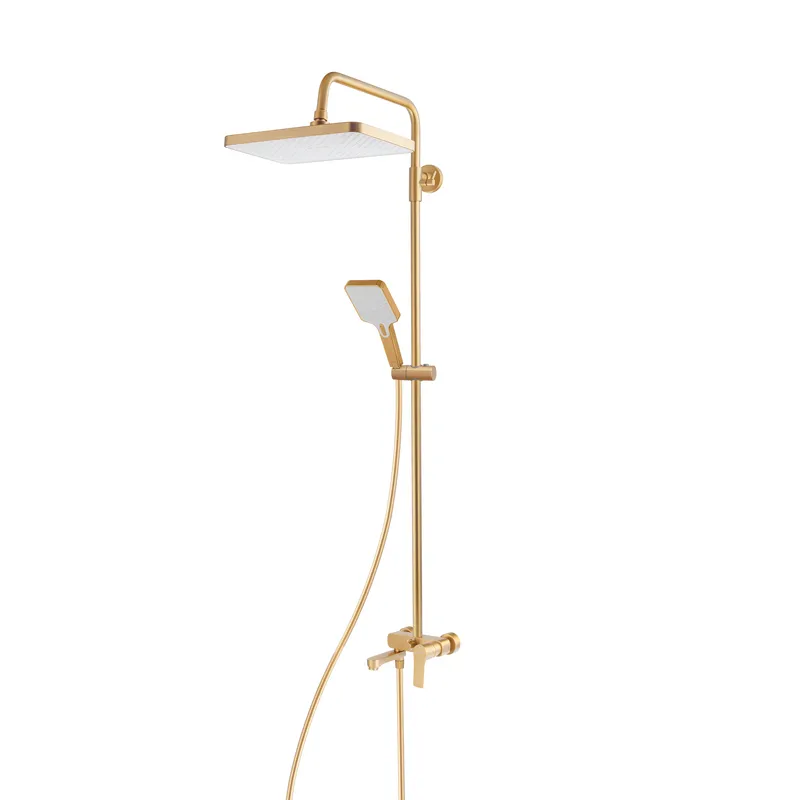 Душова колона зі змішувачем Haiba MILANO 003-J BRUSHED GOLD   ( HB9620 ) 34058 Харьков - изображение 2