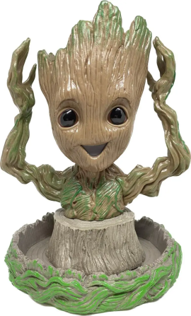Горшочек для цветов и канцелярии Грут Groot G4 + подставка пень Винница - изображение 1