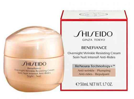 Крем для обличчя Shiseido Benefiance Overnight Wrinkle Resist Cream 50ml Слов'янськ