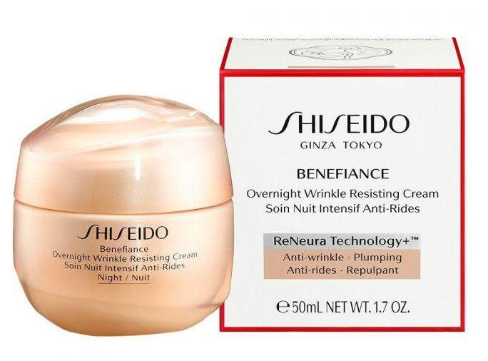 Крем для обличчя Shiseido Benefiance Overnight Wrinkle Resist Cream 50ml Слов'янськ - фото 1