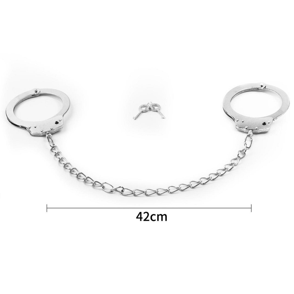 Поножі - Fetish Pleasure Metal Leg Cuffs Sex Aura Київ - фото 4