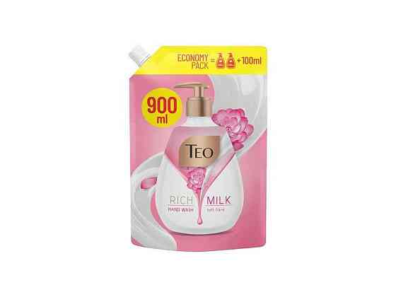 Мило рідке 900мл дой-пак Soft care ТМ TEO Київ