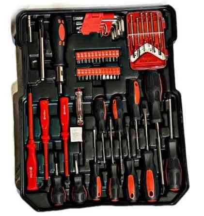 Набір інструментів MJ-599 599 предметів у валізі з колесами, ключі, тріскачки, біти, викрутки Одеса