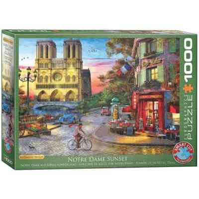 Пазл Eurographics Захід Сонця Нотр-Дам Домінік Девісон, 1000 елементів (6000-5530) Вінниця