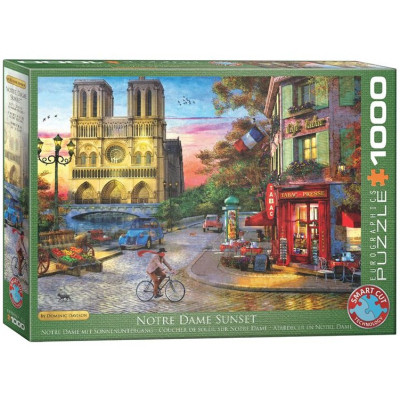 Пазл Eurographics Захід Сонця Нотр-Дам Домінік Девісон, 1000 елементів (6000-5530) Вінниця - фото 1