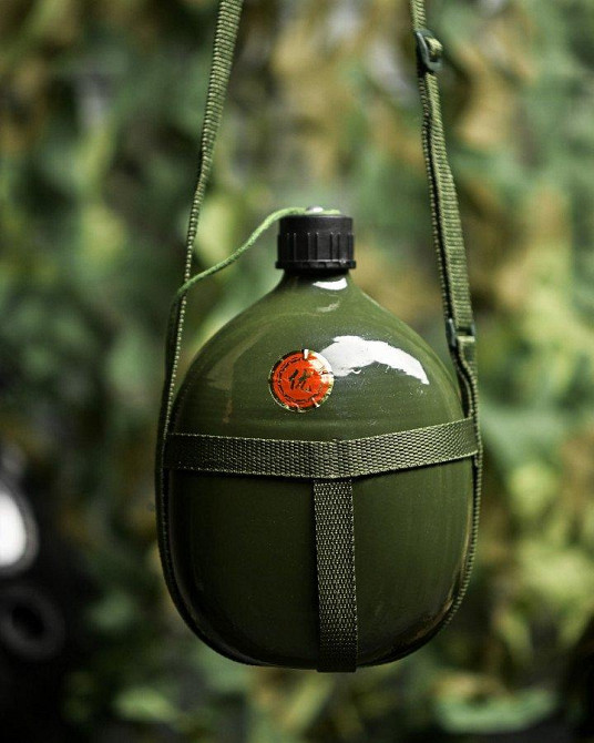 Фляга походная АЛЮМИНЕВАЯ  ДЛ7015 Одесса - изображение 5