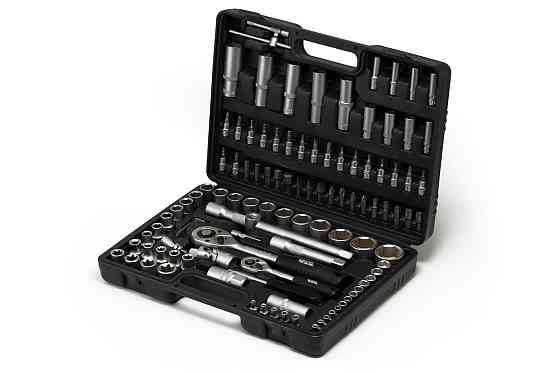 MASTERTOOL Набір інструментів MASTERTOOL ¼"&½" 108 шт 4-14 мм 10-32 мм кейс 78-7108 Киев