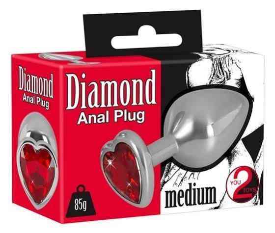 Анальная пробка Diamond m Sex Aura Киев