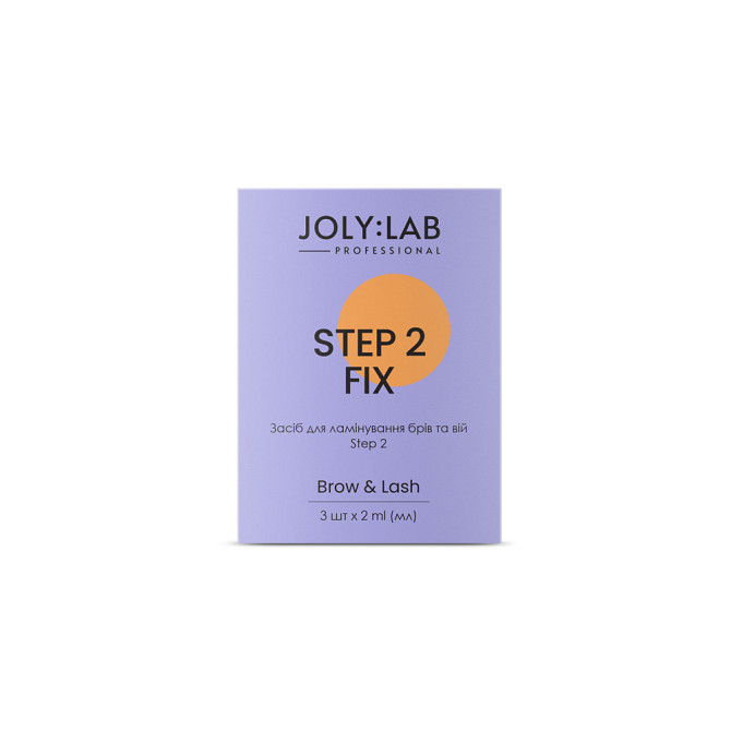Набір засобів для ламінування брів та вій Step 2 Joly:Lab 3 шт х 2 мл Вінниця - фото 2