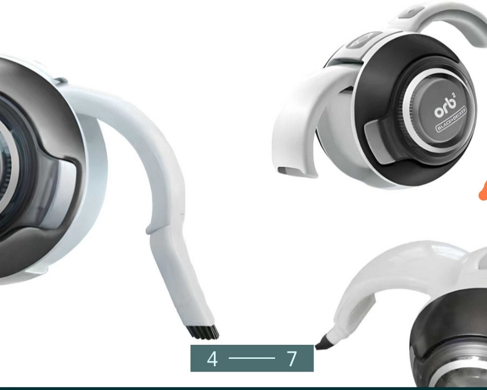 Портативний пилосос бездротовий: Black& Decker ORB36LBK. Київ - фото 7