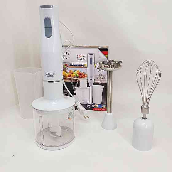 Блендер для соусів і пюре ADLER AD 4620 800Вт, Блендер для крем-супу твердих інгредієнтів CL-34 Львів