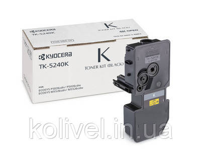 Kyocera TK-5240K 1T02R70NL0 - оригинальный тонер картридж Киев - изображение 1
