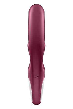 Стимулятор точки G и клитора Satisfyer Love me с вибрацией, бордовый Sex Aura Киев