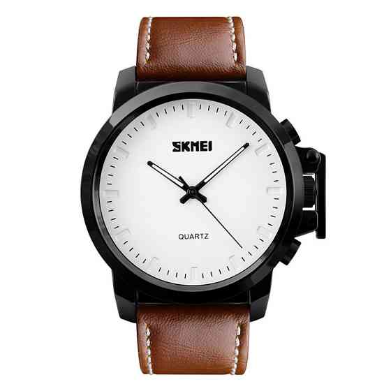 Класичний чоловічий годинник Skmei 1208 brown Вінниця