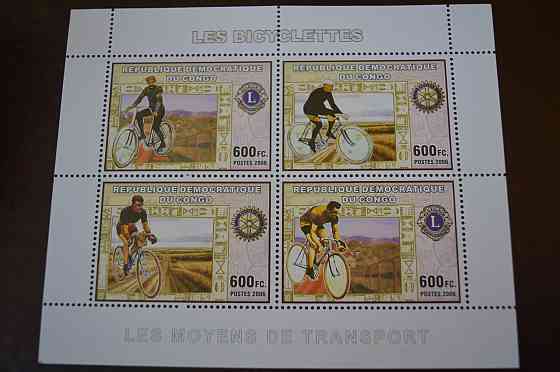 Коно. Марки. Спорт. Блок. 2006 год (А-23) Полтава