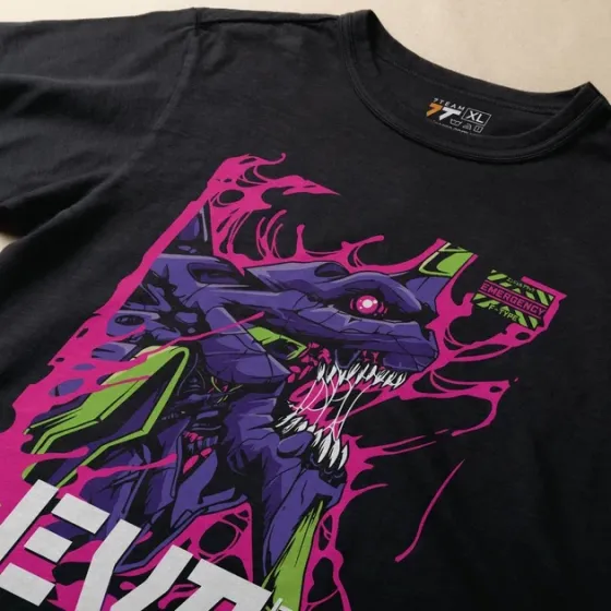 Футболка чоловіча з  принтом Evangalion Ева 01 #6 Розмір 48 Anime09Розмір 48 Дніпро