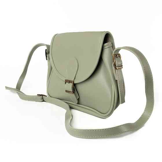 Сумка женская через плечо из качественной искусственной кожи, стильная сумочка, Оливковый Каменец-Подольский