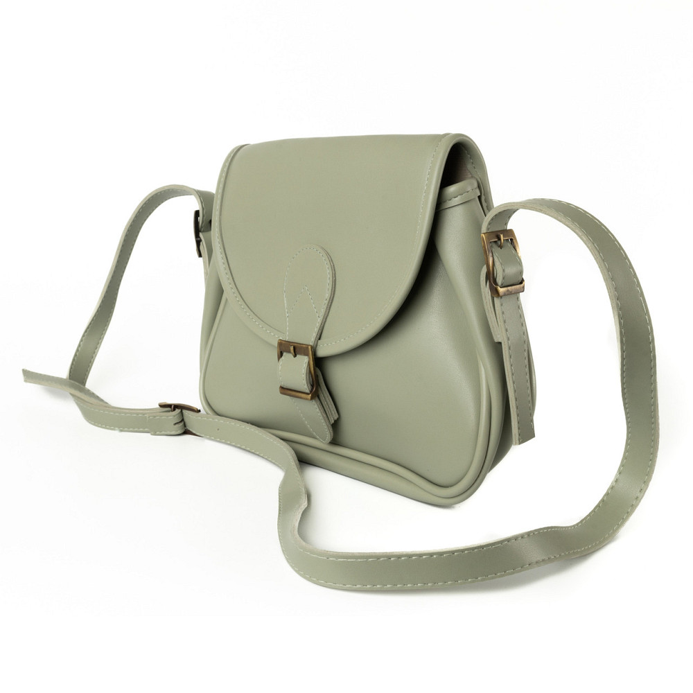 Сумка женская через плечо из качественной искусственной кожи, стильная сумочка, Оливковый Каменец-Подольский - изображение 2