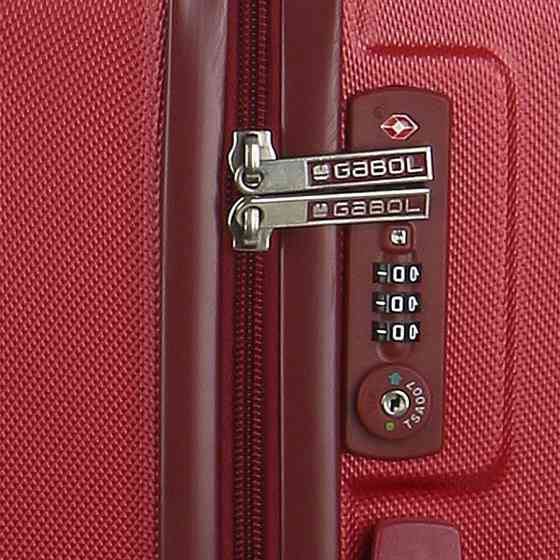 Валіза пластикова GABOL Balance велика бордова G927037 Київ