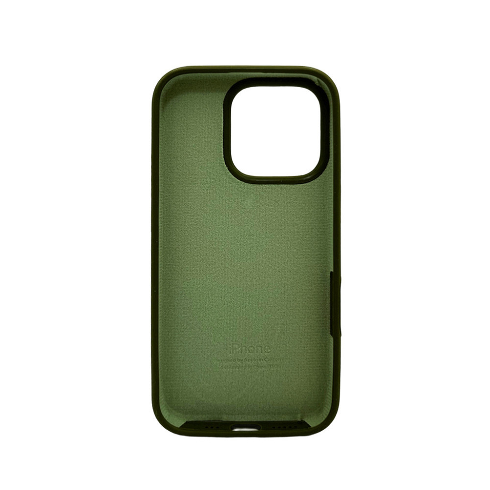 Чохол для смартфона Silicone Full Case AA Open Cam for Apple iPhone 16 Pro 29,Army Green Киев - изображение 3