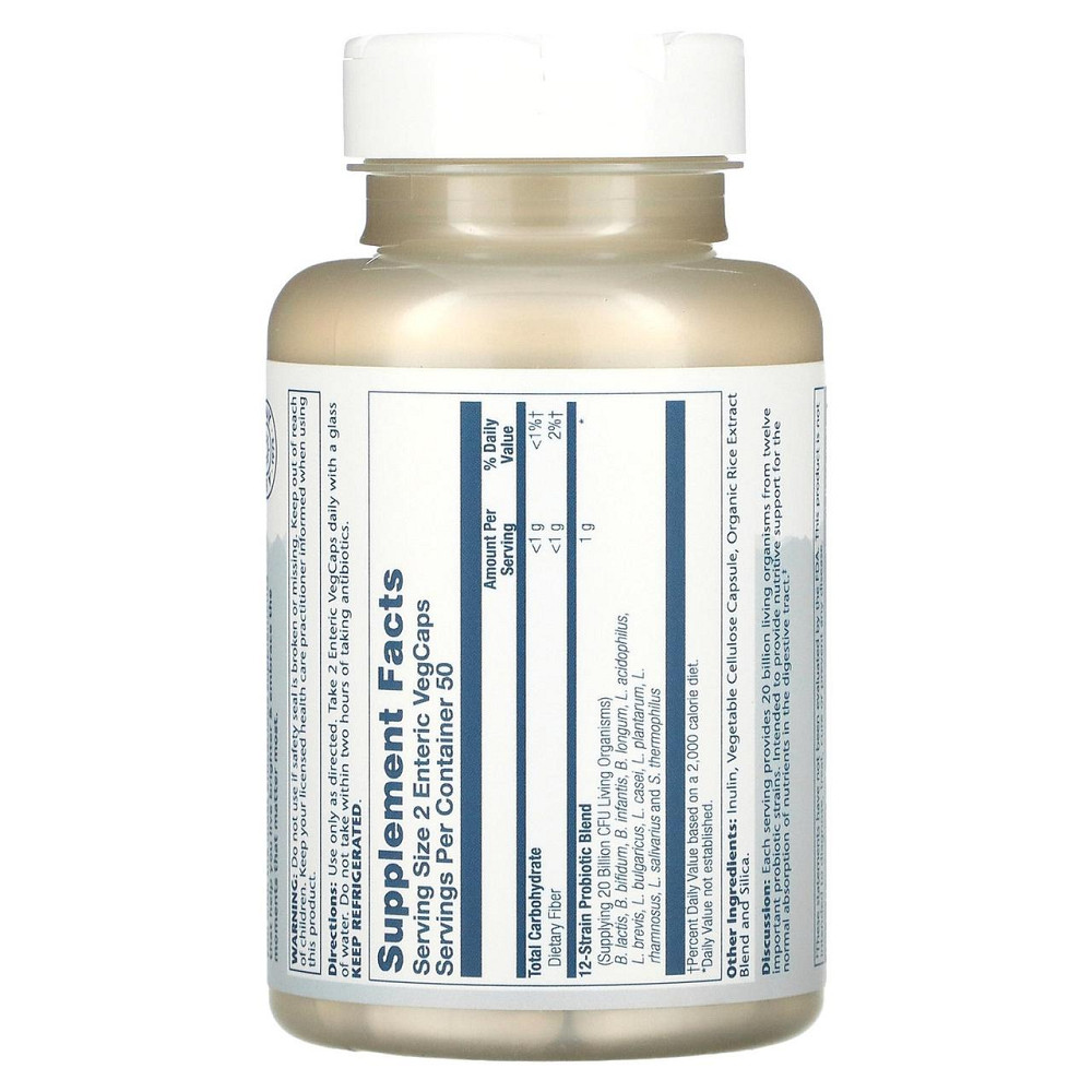 Пробиотики Solaray Multidophilus12 20 млрд КОЕ 100 капс Киев - изображение 2