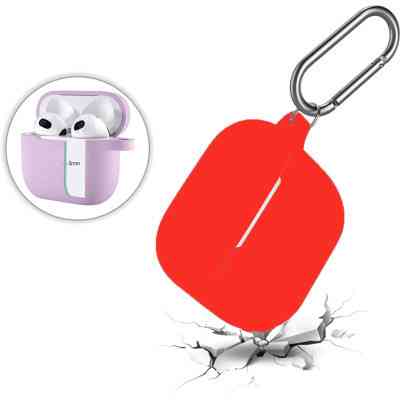 Чехол BeCover Silicon для Apple AirPods (3nd Gen) Red (707186) Винница