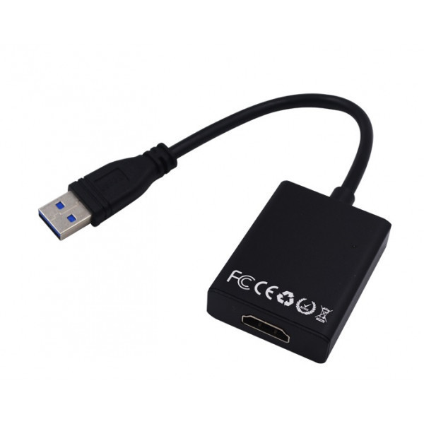 Перехідник USB 3.0 AM --> HDMI AF кабель 20см (S0697) Киев - изображение 4
