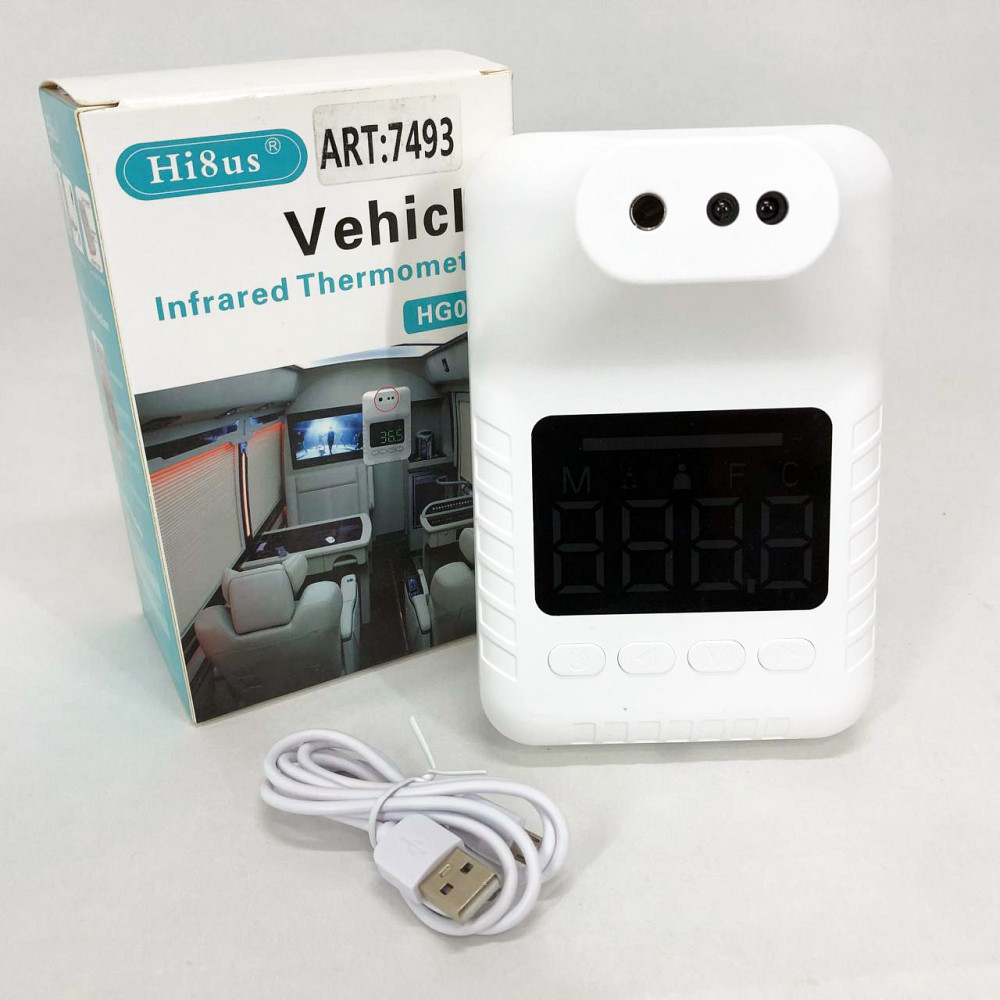 Стаціонарний безконтактний термометр Hi8us HG 02 з голосовими повідомленнями, Термометр електронний BH-71 Львів - фото 6