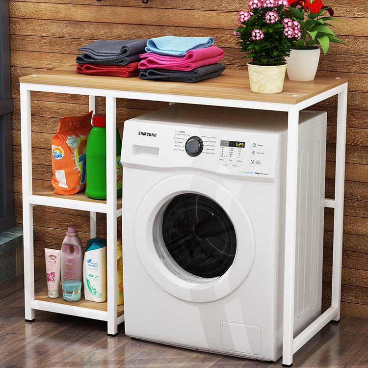 Стелаж над пральною машиною "Кралов" лівий зефір-сієна Миколаїв - фото 1