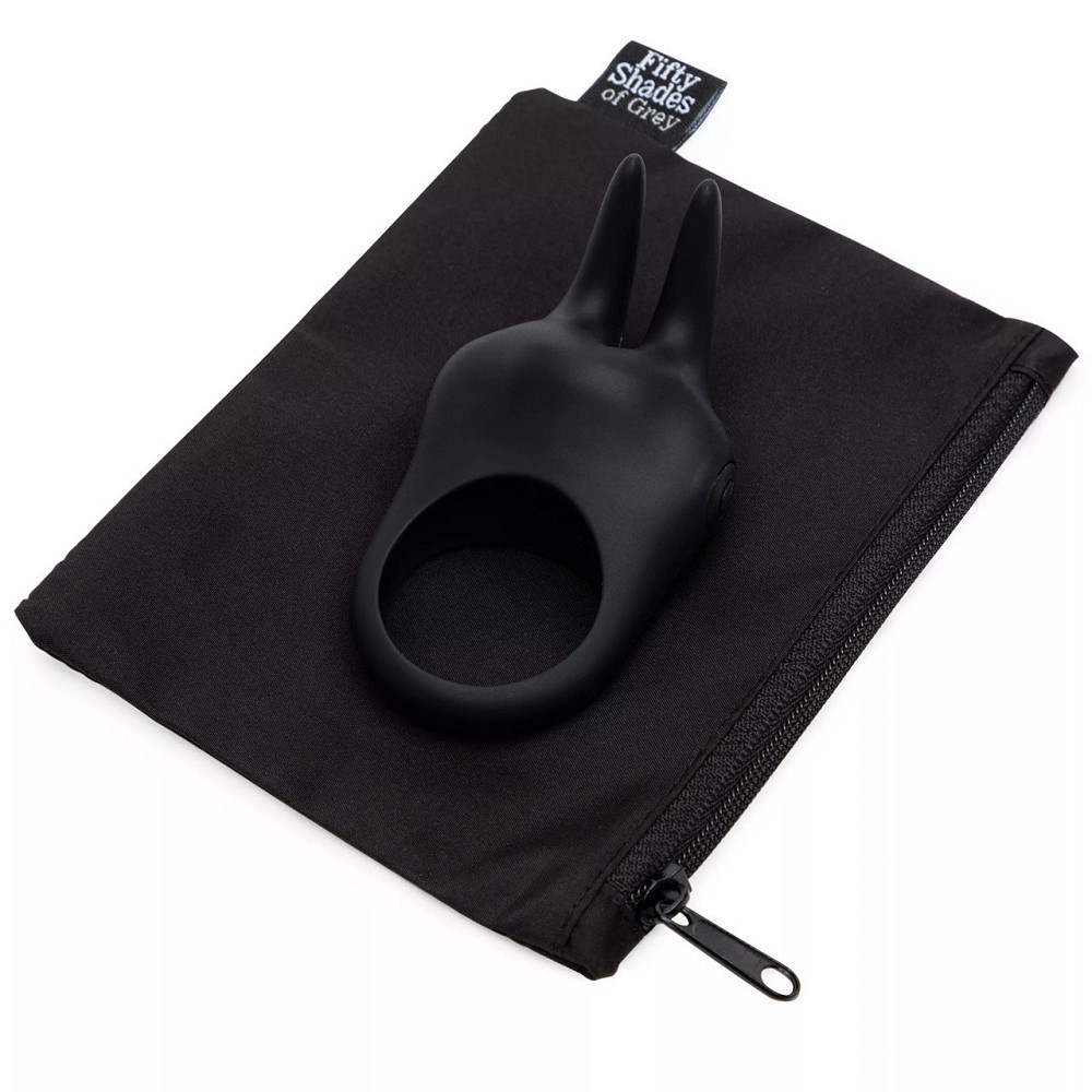 Эрекционное кольцо Fifty Shades of Grey Sensation Rechargeable Vibrating Rabbit Love Ring Sex Aura Киев - изображение 4