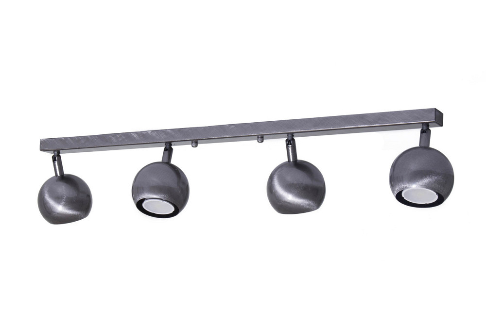 Світильник на планці з поворотними плафонами Е27-4 Core NL 11151-4 CR Київ - фото 3