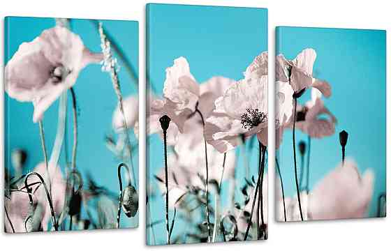 Модульна картина Квіти Art-17_3 Київ