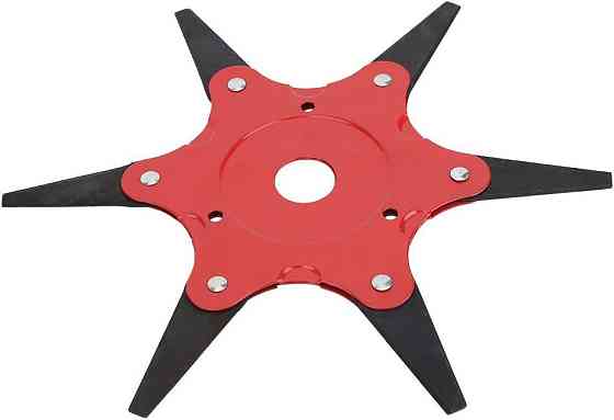 Нож сегментный для триммера 6 лепестков стальной, диаметр 15 см, посадка 25.4 мм Киев