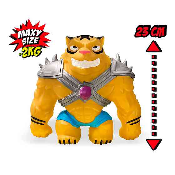 Стретч-іграшка Elastikorps серії Maxy Fighter 3: Extra Force - Золотий тигр Дніпро