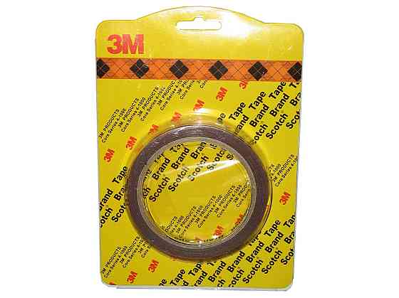 Скотч двосторонній. 3М 6мм x3м x1,2мм блістер Вінниця