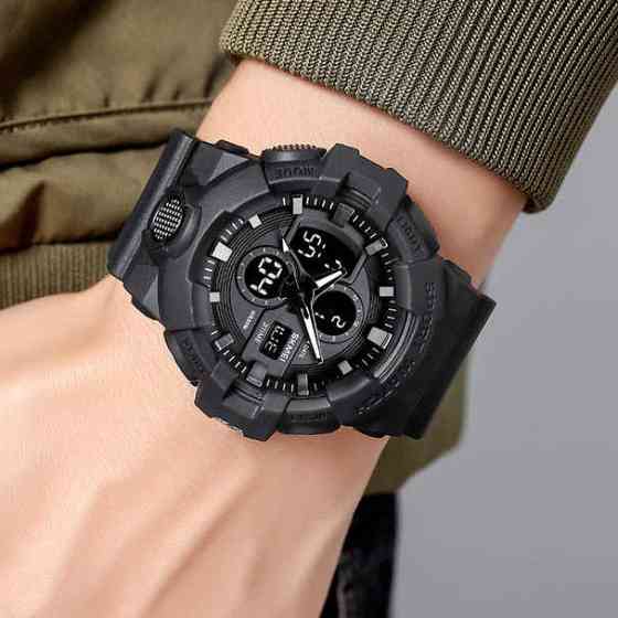 Годинник наручний чоловічий SKMEI 2117BK TC-11 Київ