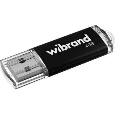 USB флеш накопитель Wibrand 4GB Cougar BlackUSB 2.0 (WI2.0/CU4P1B) Винница - изображение 1