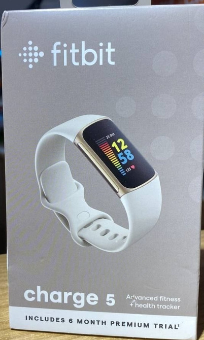 Фитнес - Трекер: FitBit Charge 5 Lunar White. Київ - фото 1