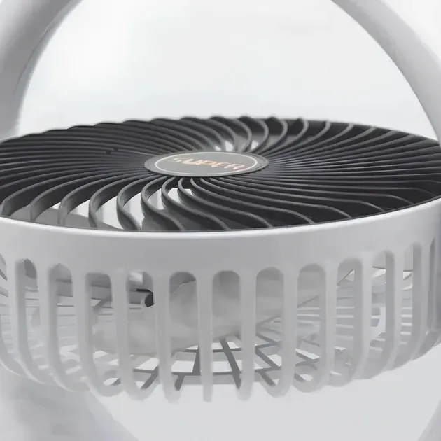 Настільний Портативний вентилятор 1200мАч JKJ-101, компактний розмір, універсальне застосування Одеса - фото 4