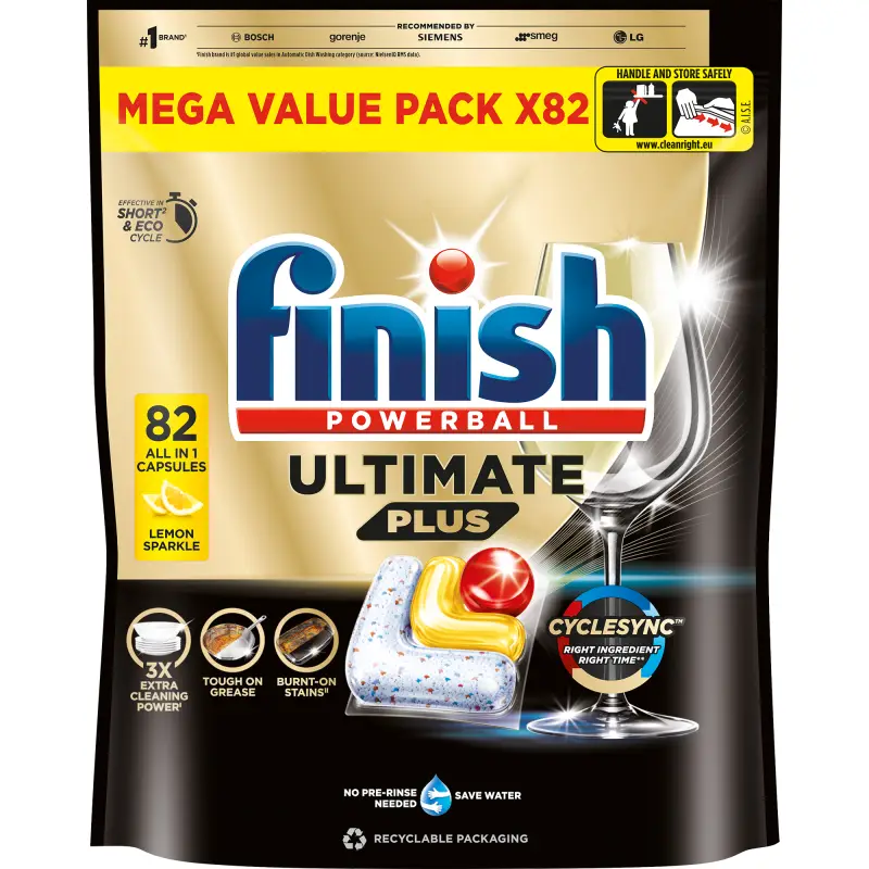 Капсули Для посудомийки Finish Ultimate Lemon 82 шт Київ - фото 1