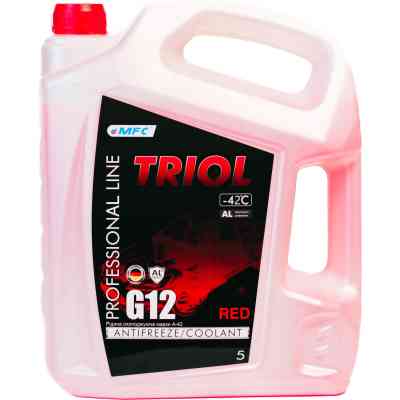 Антифриз МФК TRIOL Professional Red G12 (-42С) 5кг Винница