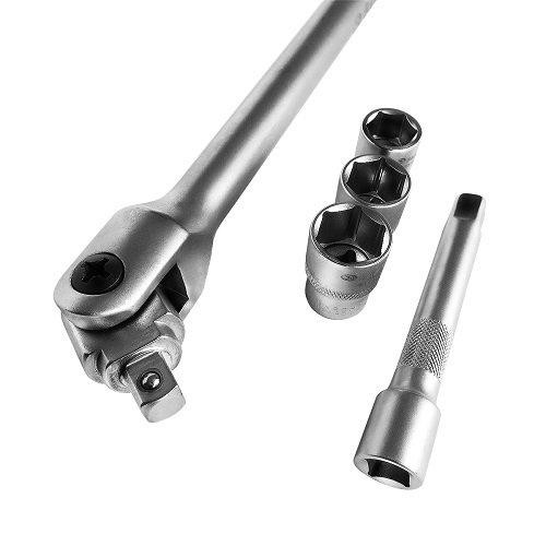 Набір торцевих головок S & R 1/2 з воротком 600 мм. Одеса - фото 2