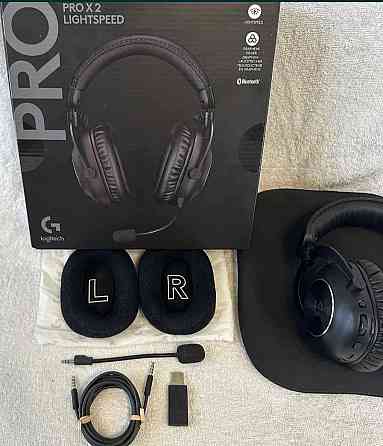 Топові бездротові навушники Logitech G Pro X 2 Lightspeed Black Київ