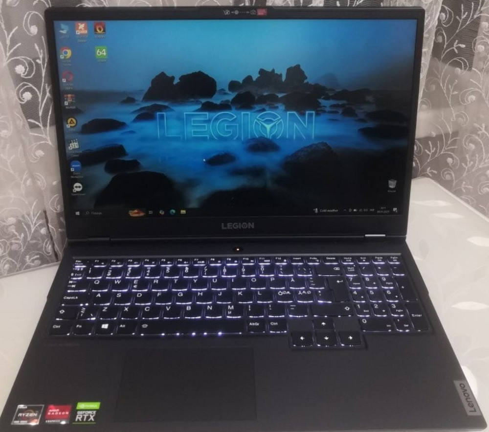 Ноутбук Legion 5 / 120Hz. / Ryzen 7 4800H x 16 CPU / RTX 2060 6Gb. / RAM16GB/ SSD512Gb. Київ - фото 7
