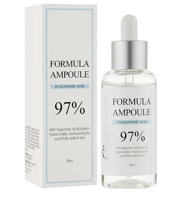 Увлажняющая сыворотка для лица с гиалуроновой кислотой Formula Ampoule Hyaluronic Acid Esthetic House 80 мл Киев - изображение 1