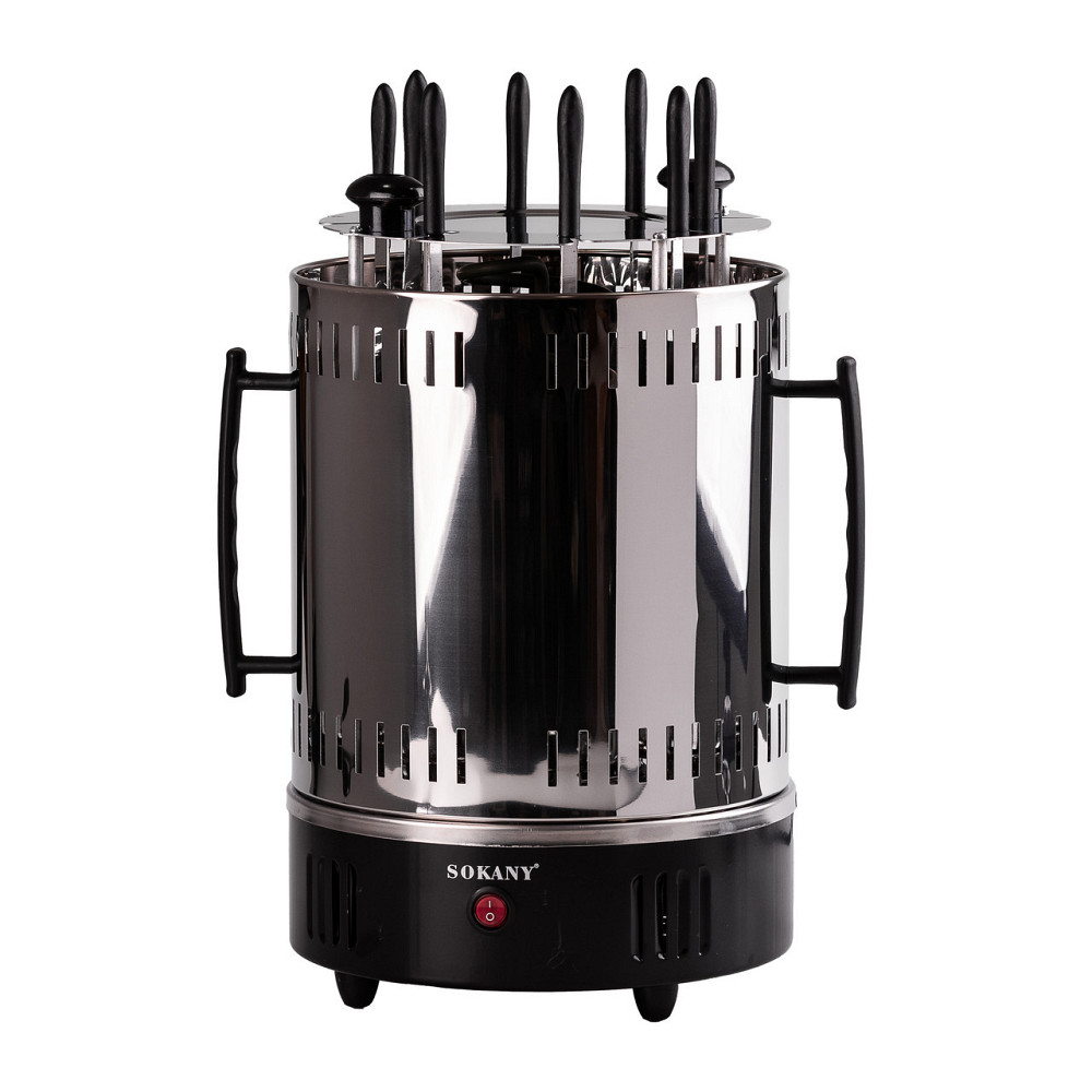 Вертикальна електрошашличниця Sokany на 8 шампурів 1500 Вт Київ - фото 7